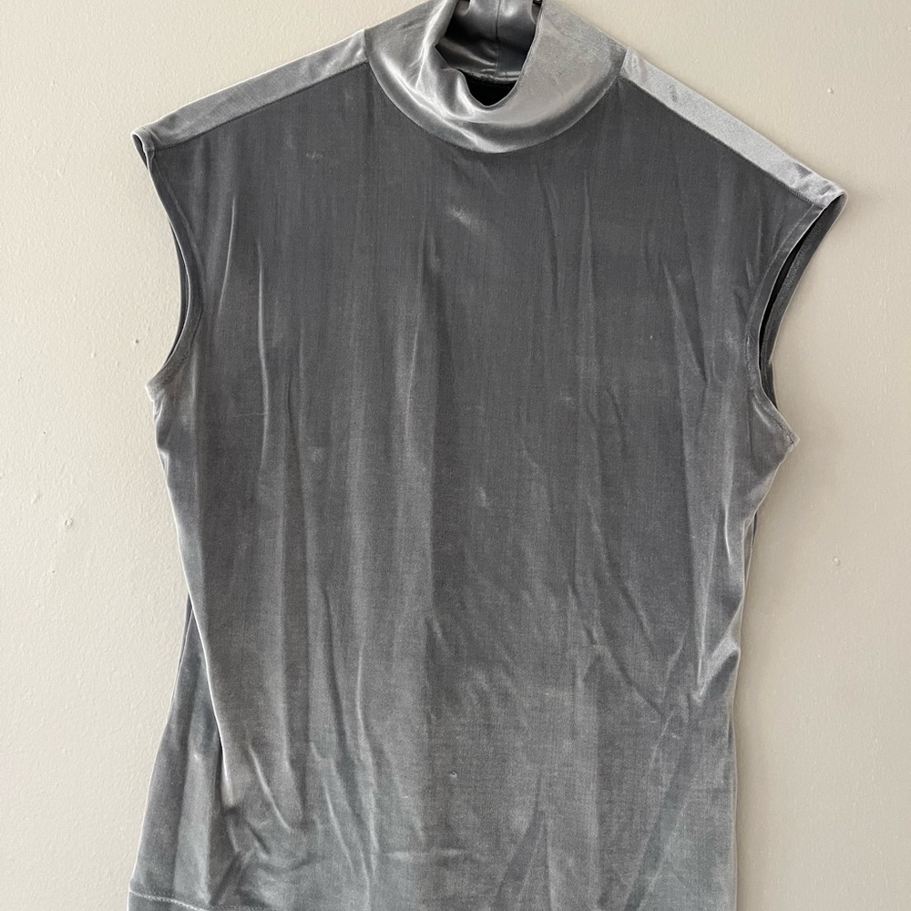 Vintage Velour Silver Top